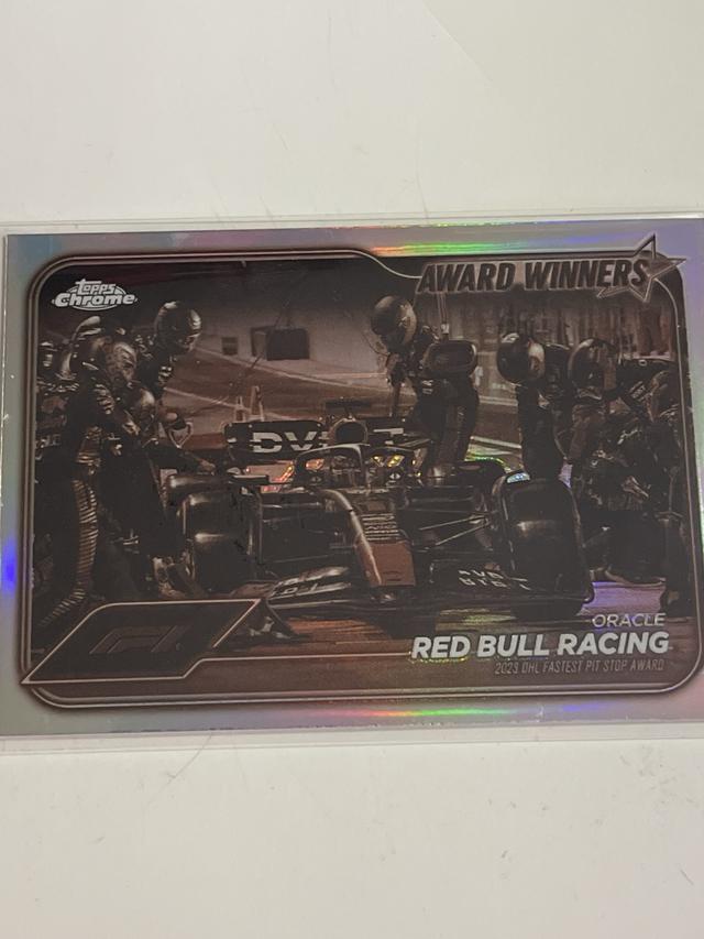 2024 Topps Chrome Formula 1 Oracle Red Bull Racing Refractor Parallel #181