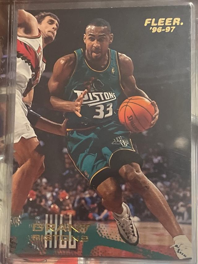 1996-97 Fleer Basketball Grant Hill Series 2 #180