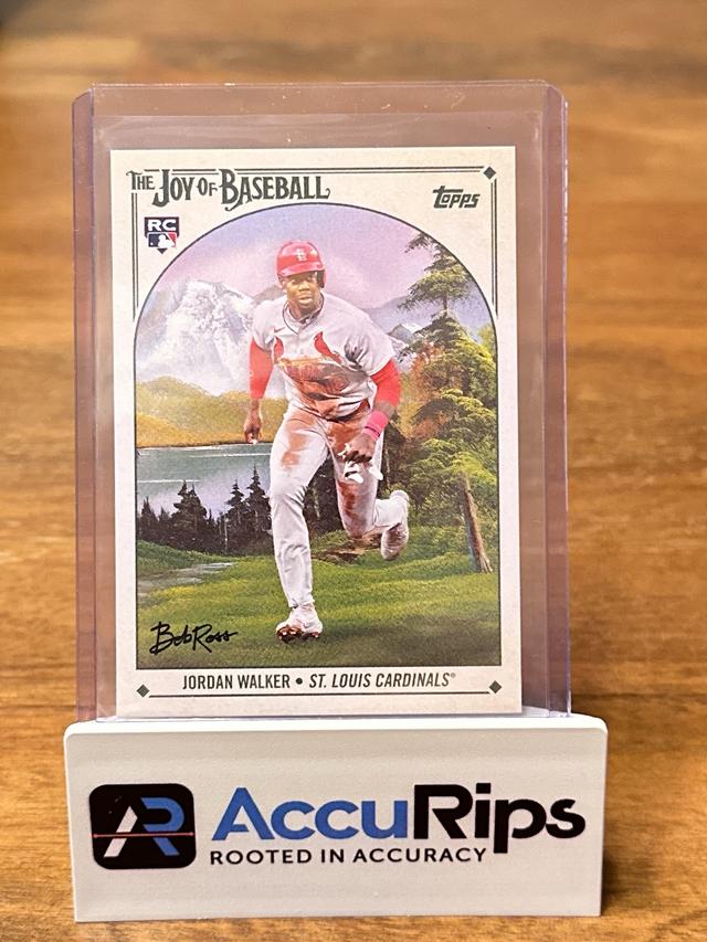 2023 Topps x Bob Ross Jordan Walker Base #10