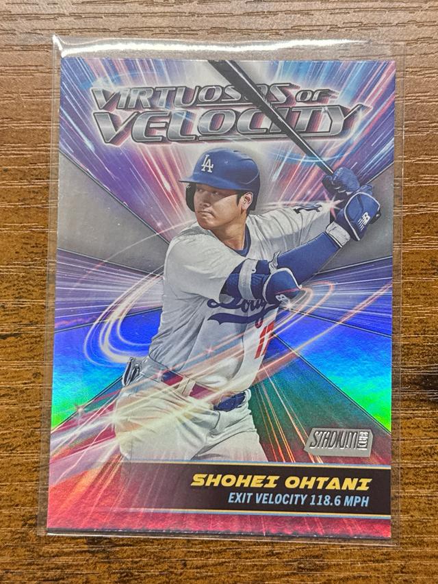 2024 Topps Stadium Club Shohei Ohtani ﻿Virtuosos of Velocity #VV-5