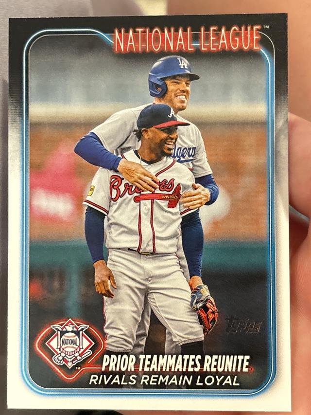 2024 Topps Series 2 Prior Teammates Reunite BASE SET #481