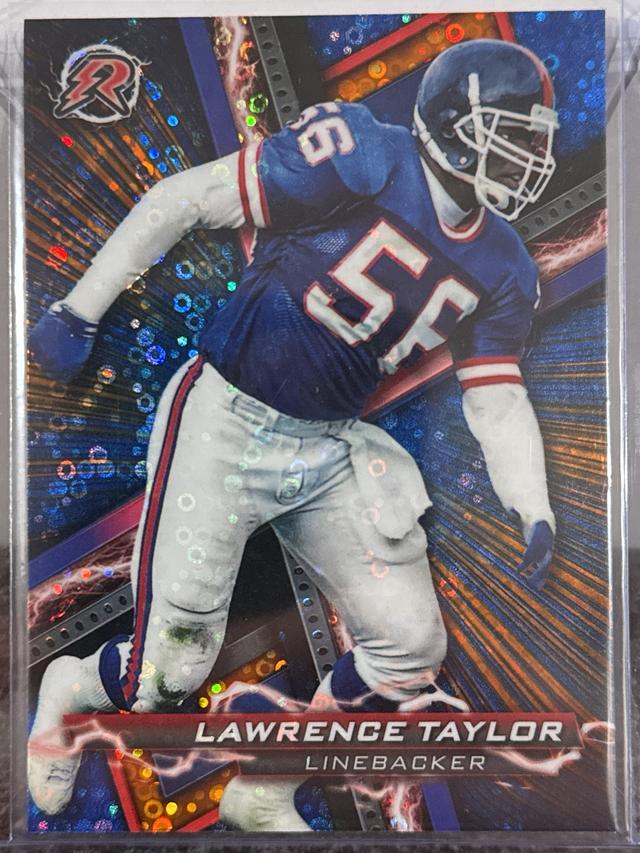 2023 Topps Composite Lawrence Taylor Resurgence Blue Orange Spark  #89