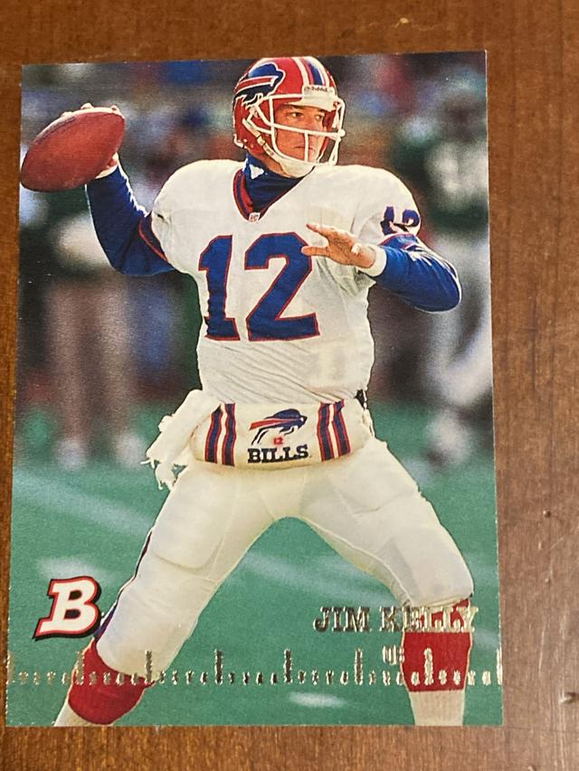 1994 Bowman Football Jim Kelly ﻿Base #70