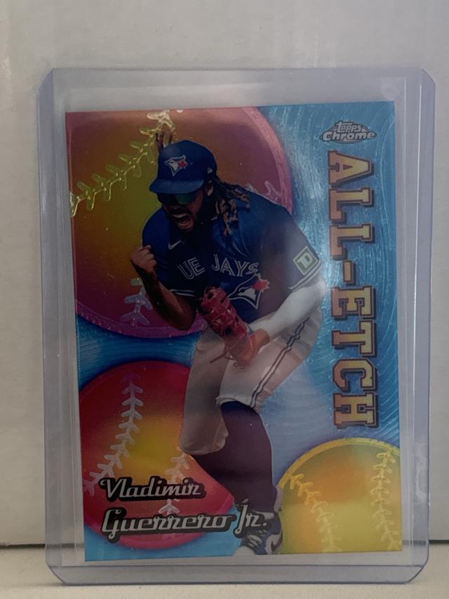 2024 Topps Chrome Vladimir Guerrero Jr. Chrome All Etch Checklist #CAE-3