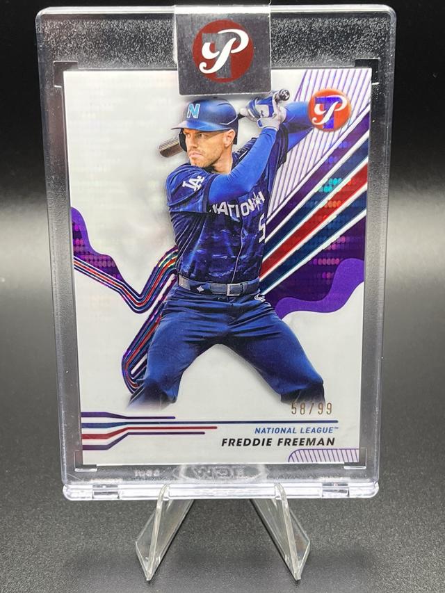 2024 Topps Pristine Freddie Freeman All-Star Game Purple Refractor /99 #259