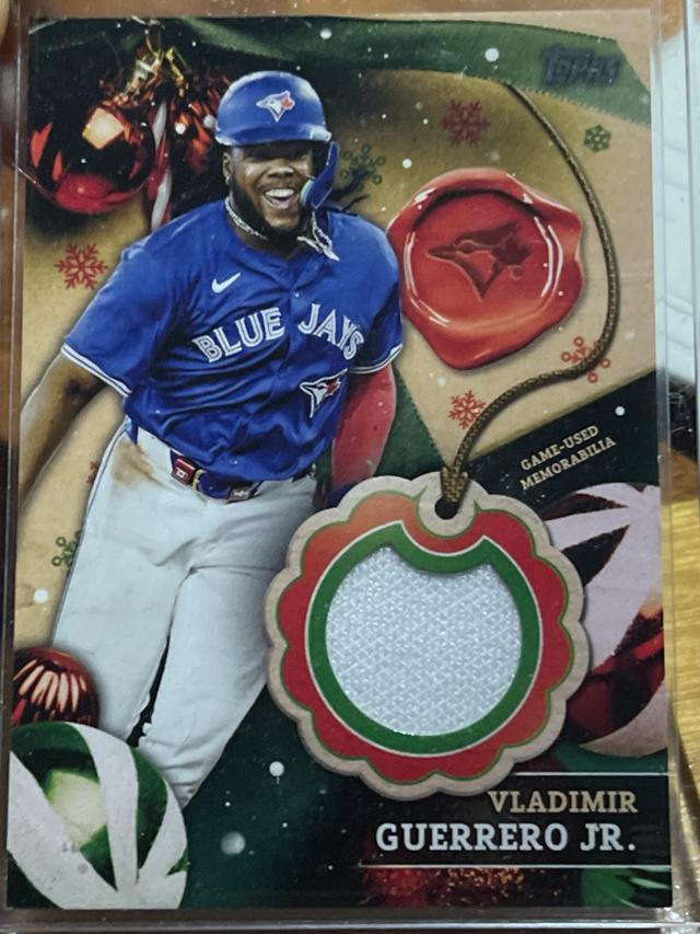 2024 Topps Holiday Vladimir Guerrero Jr. Relics #RC-VG