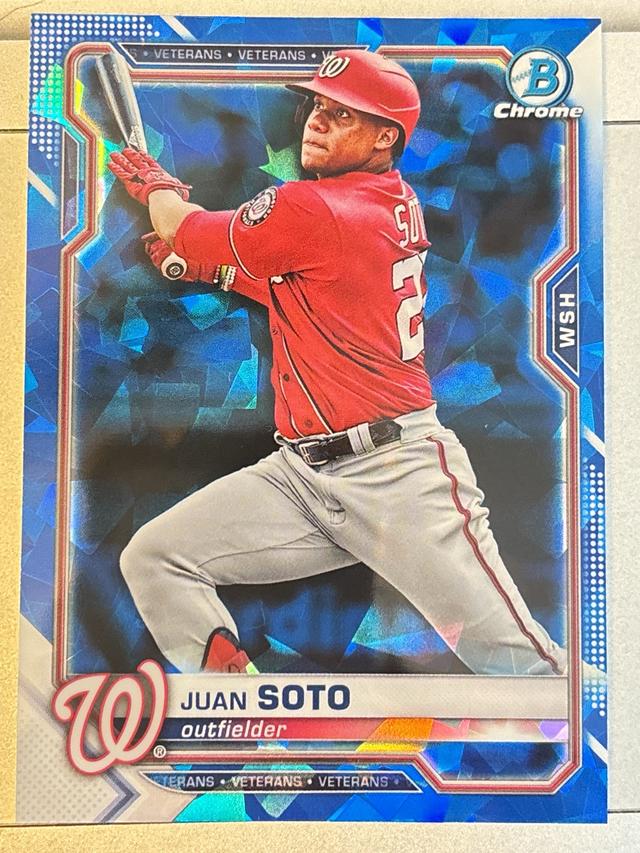 2021 Bowman Chrome Juan Soto BASE CARDS #84