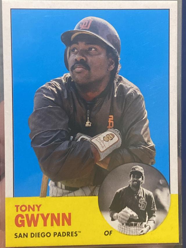 2022 Topps Archives Tony Gwynn Base 1963 Background Replacement Variation #22