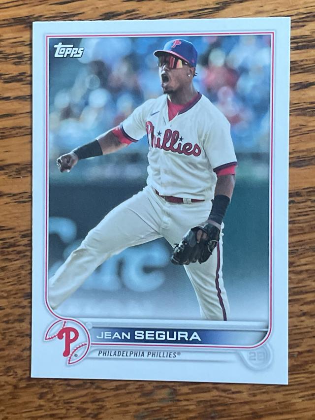 2022 Topps Factory Team Sets Jean Segura Base Set #PHI-5