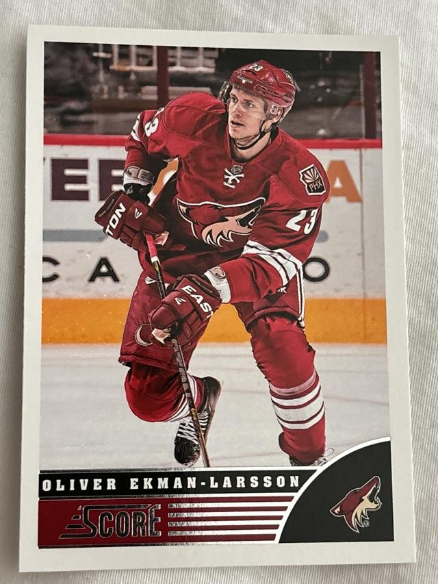 2013-14 Score Hockey Oliver Ekman-Larsson Base Set #393