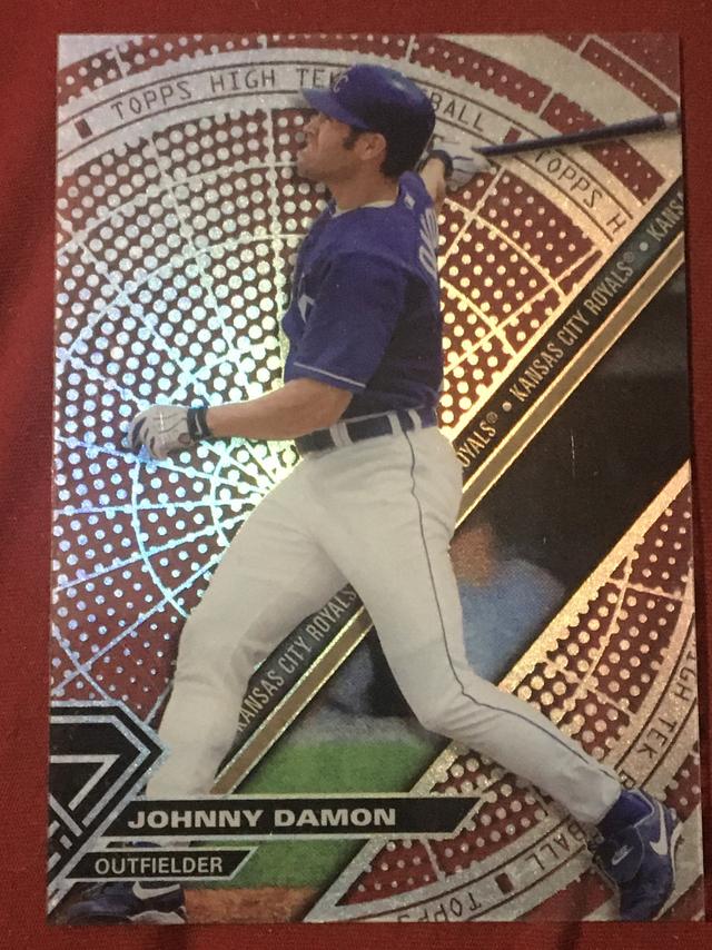 2017 Topps High Tek Johnny Damon Base Set #HT-JD