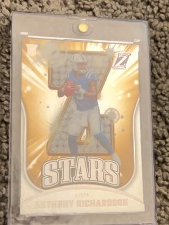 2023 Panini Zenith Football Anthony Richardson Z-Stars #25