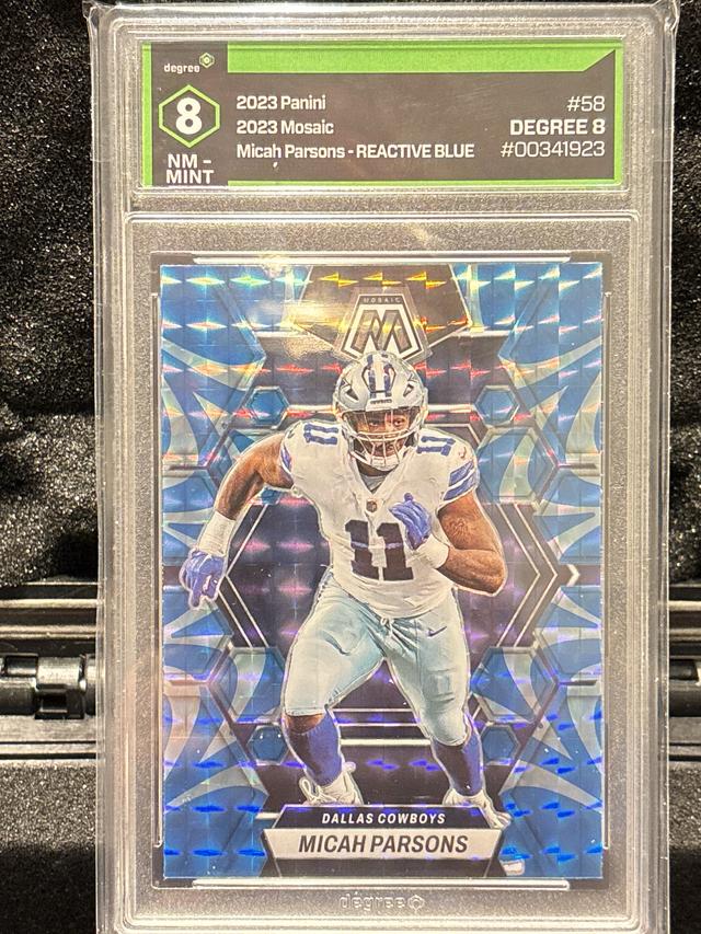 2023 Panini Mosaic Micah Parsons Base Set Silver #58