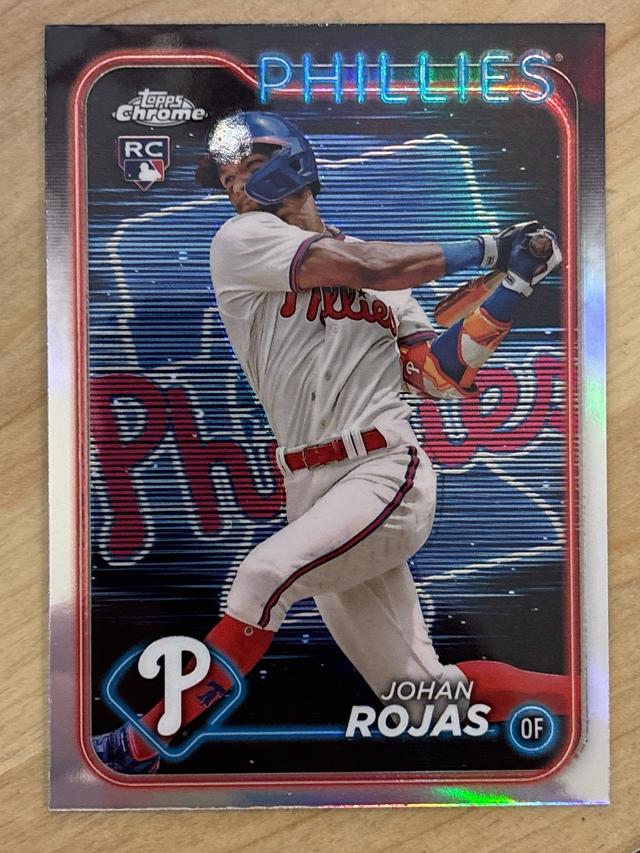 2024 Topps Chrome Johan Rojas ﻿Base Set #273