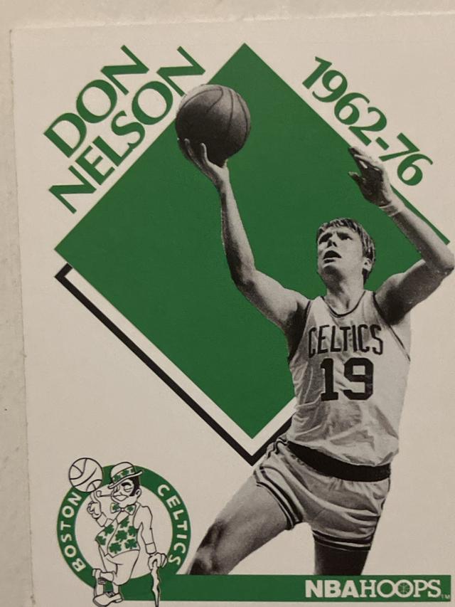 1990-91 Hoops Basketball Don Nelson CO ﻿Base #345