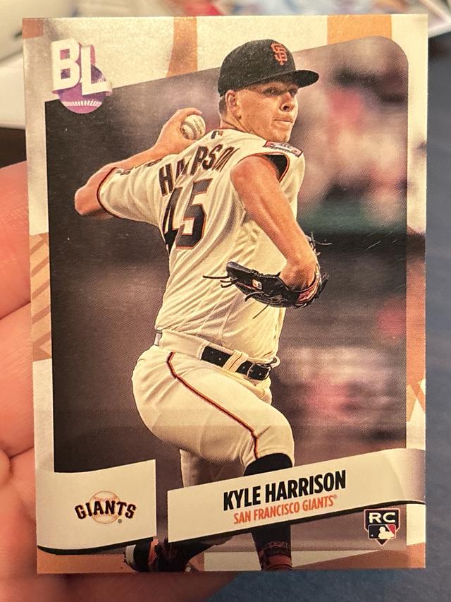 2024 Topps Big League Kyle Harrison COMMON CARDS II #185