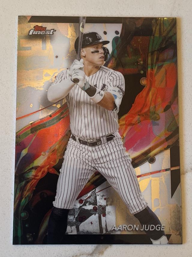 2024 Topps Finest Aaron Judge ﻿Base Set #99