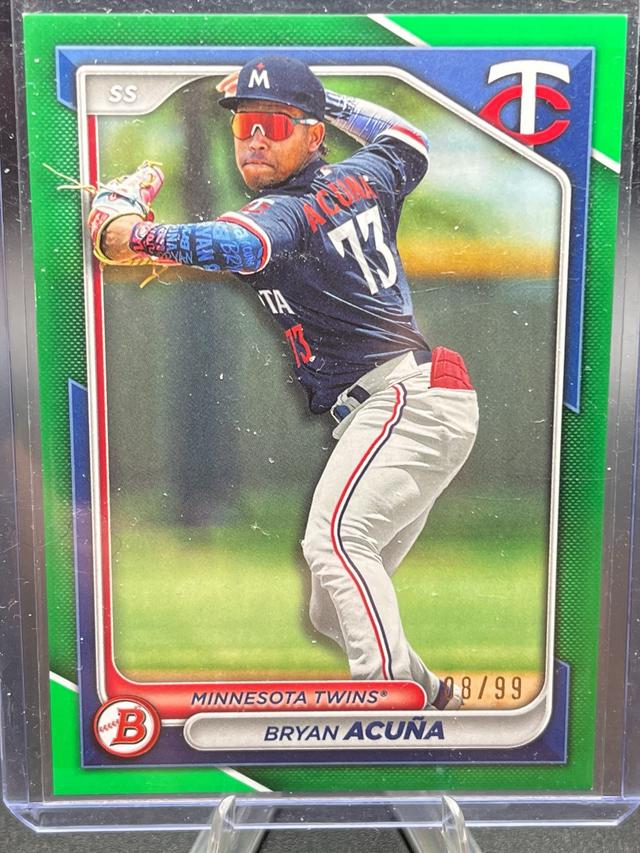 2024 Bowman Bryan Acuña PAPER PROSPECTS II Green /99 #BP-4