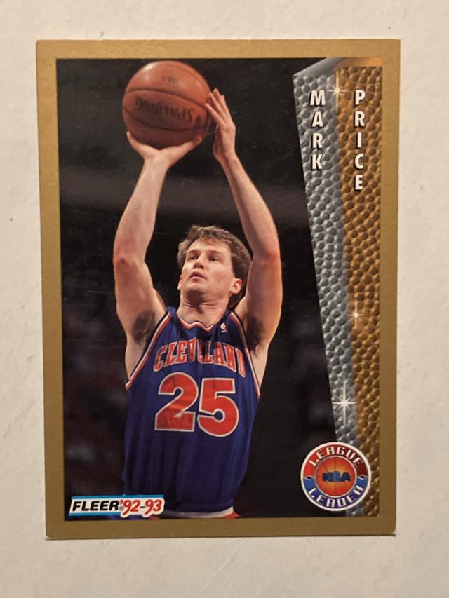 1992-93 Fleer Basketball Mark Price LL ﻿Base #242