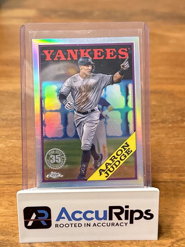 2023 Topps Chrome Aaron Judge 1988 TOPPS BASEBALL #88BC-1