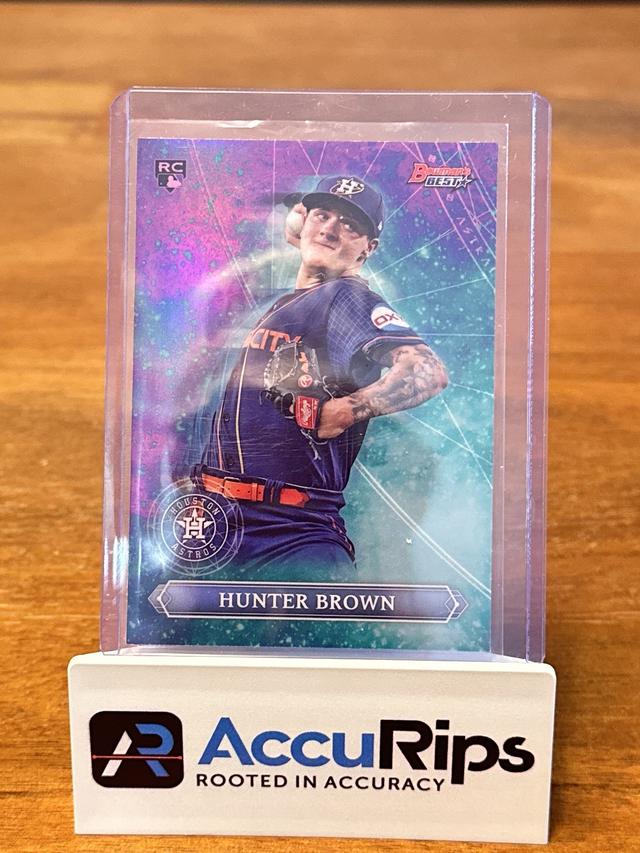 2023 Bowman's Best  Hunter Brown ASTRAL PROJECTIONS #AP-12