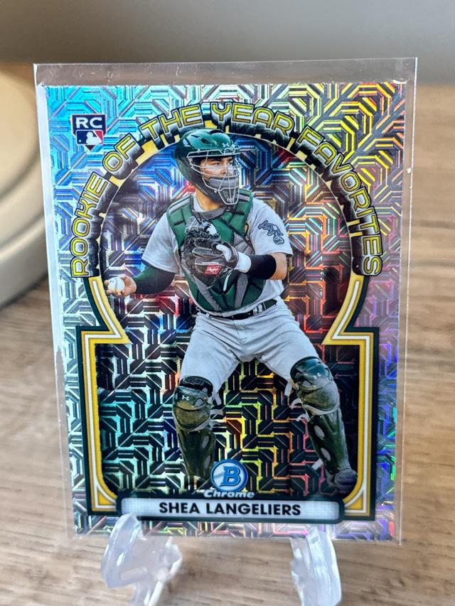 2023 Bowman Chrome Mega Shea Langeliers #ROYF-10