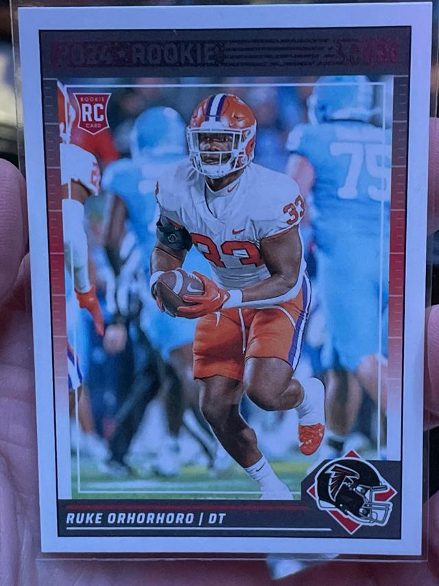 2024 Score Football Ruke Orhorhoro Rookies #358