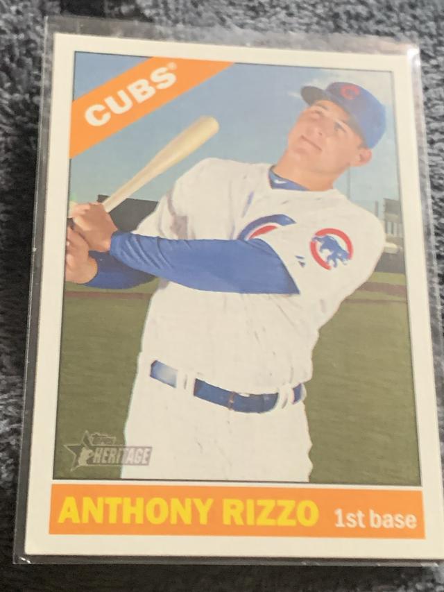 2015 Topps Heritage Anthony Rizzo Base Set #110