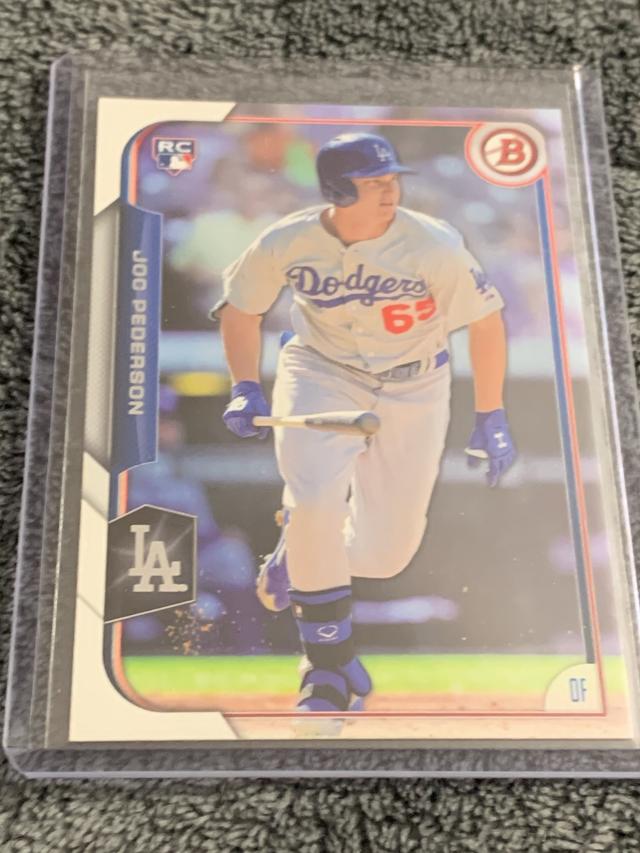 2015 Bowman Joc Pederson Base Set #130