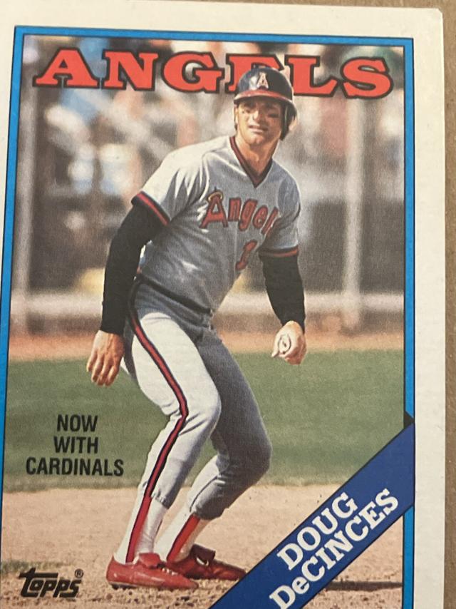 1988 Topps Doug DeCinces Base Set #446