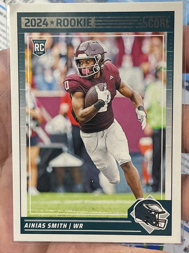 2024 Score Football Ainias Smith Rookies #387