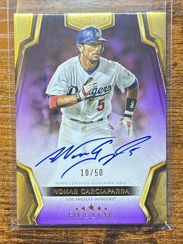 2024 Topps Five Star Nomar Garciaparra Purple /50 #FSA-NG Dodgers HOF 1B