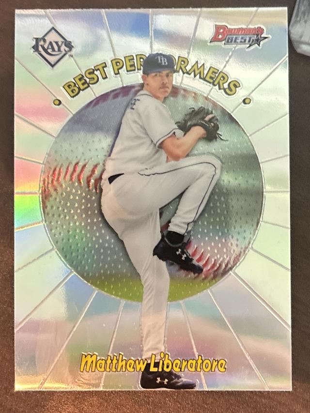 2018 Bowman's Best Matthew Liberatore 1998 BEST PERFORMERS #98BP-ML