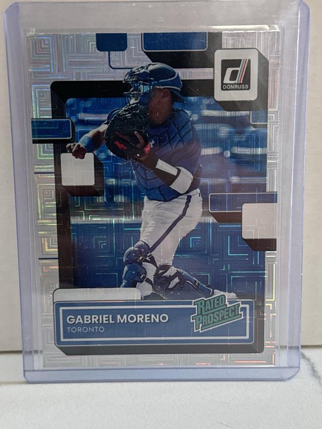 2022 Donruss Gabriel Moreno Rated Prospect Set Vector #4