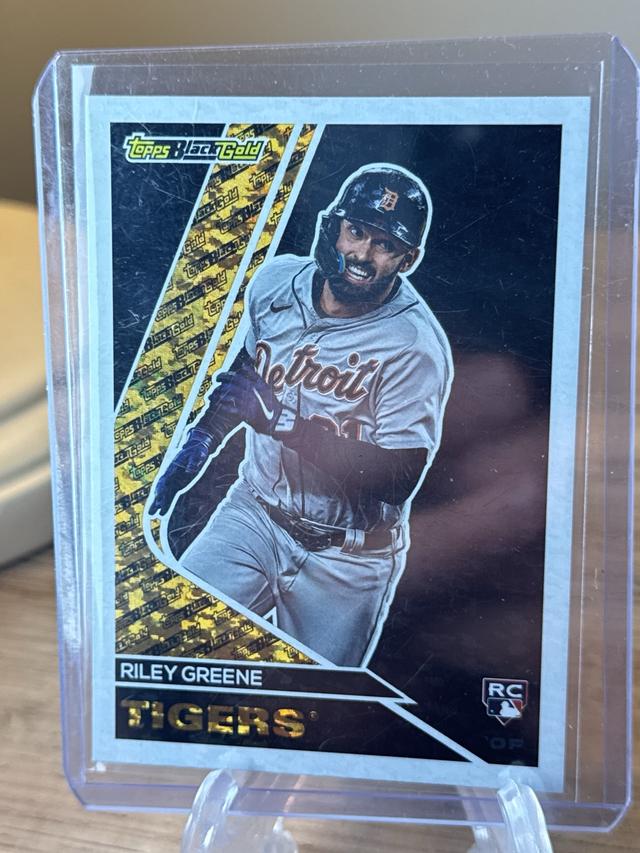 2023 Topps Update Series Riley Greene TOPPS BLACK GOLD #BG-11