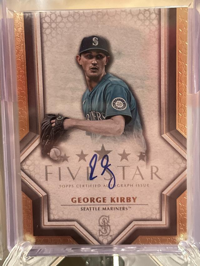 2023 Five Star George Kirby FIVE STAR BASE AUTOGRAPHS #FSA-GKI