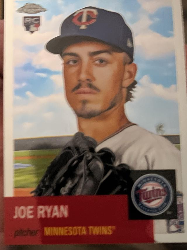 2022 Topps Chrome Platinum Joe Ryan ﻿Base Set #145