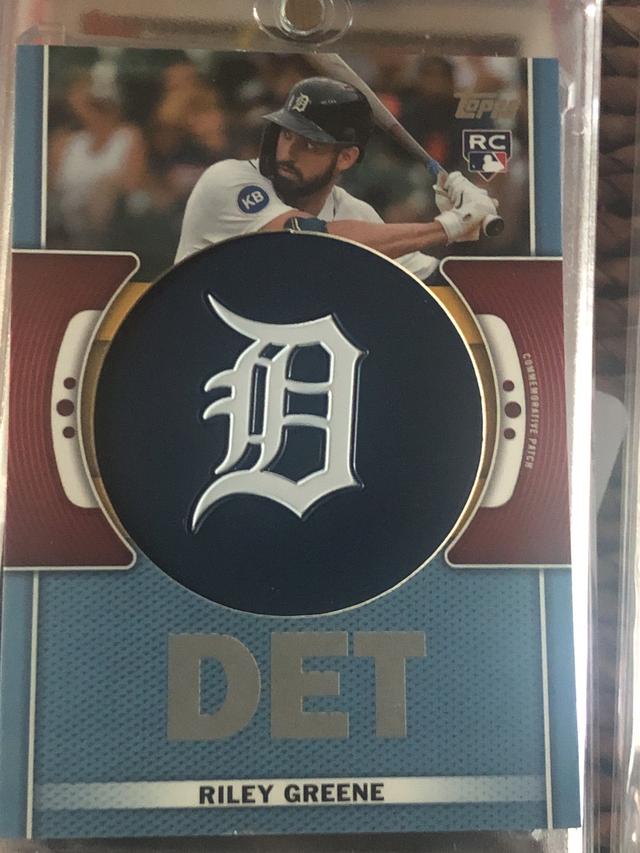 2023 Topps Series 1 Riley Greene Blue #TLP-RG