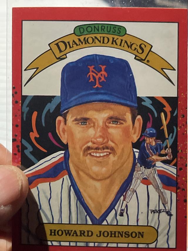 1989 Donruss Howard Johnson ﻿Diamond King #18