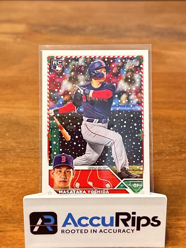 2023 Topps Holiday Masataka Yoshida BASE CARDS #H8