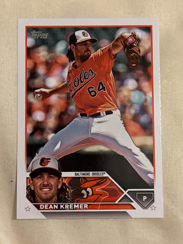 2023 Topps Series 1 Dean Kremer BASE COMPLETE SET #267