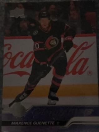 2023-24 Upper Deck Extended Series Hockey Maxence Guenette #455