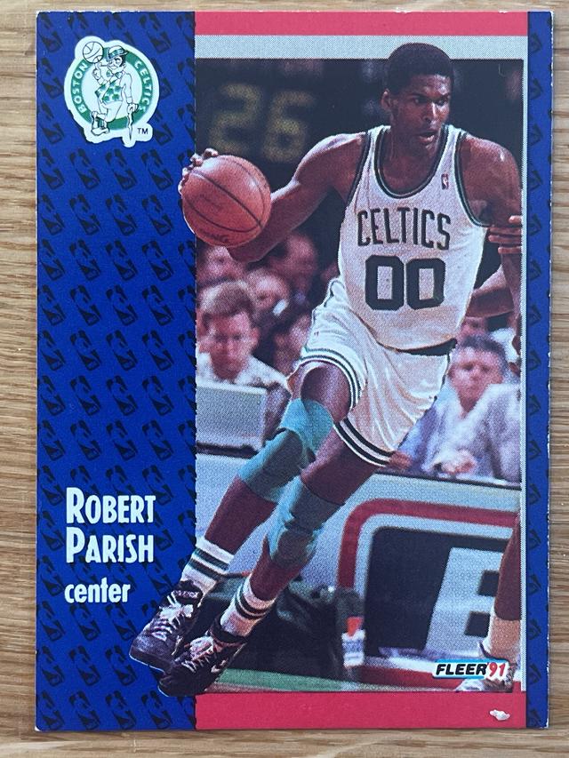 1991-92 Fleer Basketball Robert Parish ﻿Series 1 #14