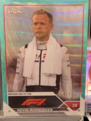 2023 Topps Chrome Formula 1 Kevin Magnussen Base Set #50