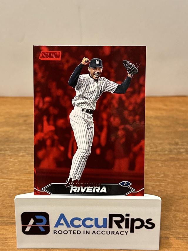 2024 Topps Stadium Club Mariano Rivera ﻿Base Set Red Foil #101