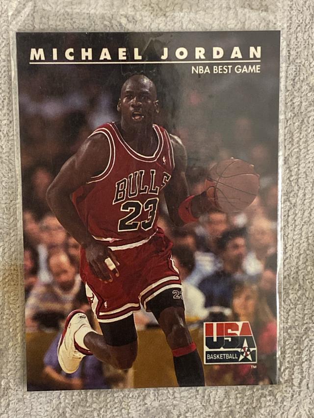 1992 Skybox USA Basketball Michael Jordan ﻿Base Set #40