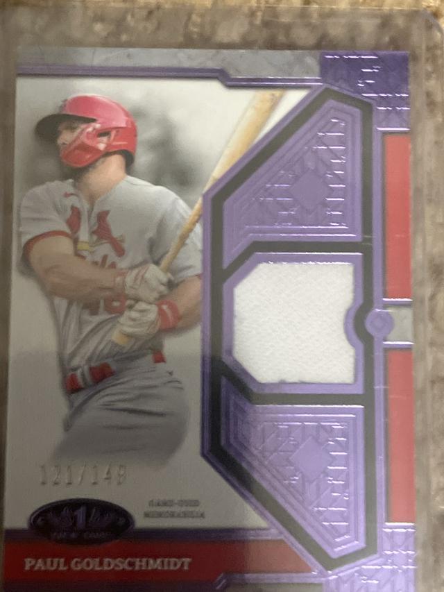 2024 Topps Tier One Paul Goldschmidt Purple Foil #T1R-PG