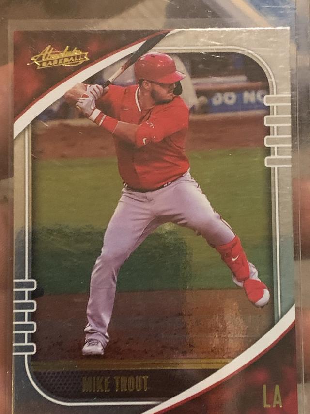 2021 Panini Absolute Mike Trout Base Set #83