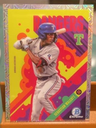 2024 Bowman Chrome Mega Box Sebastian Walcott BOWMAN ASCENSIONS #BA-12