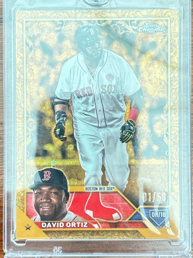 2023 Topps Gilded Collection David Ortiz BASE /50 #145